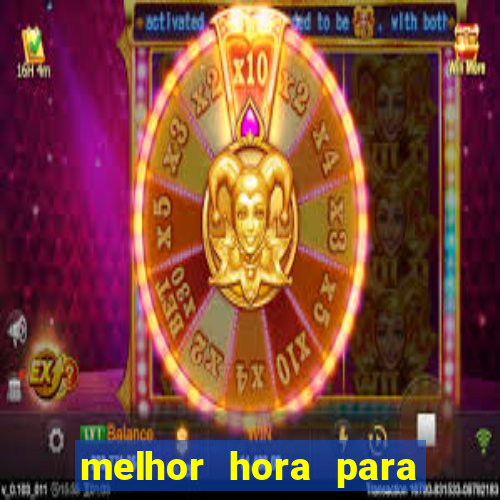 melhor hora para jogar fortune rabbit